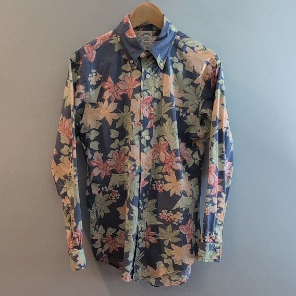 Brooks Brothers Men's Small Regent Fit Long Sleeve Button Down Shirt - Picture 3 of 13